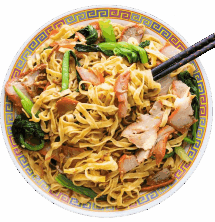 Stir-Fried Egg Noodle
